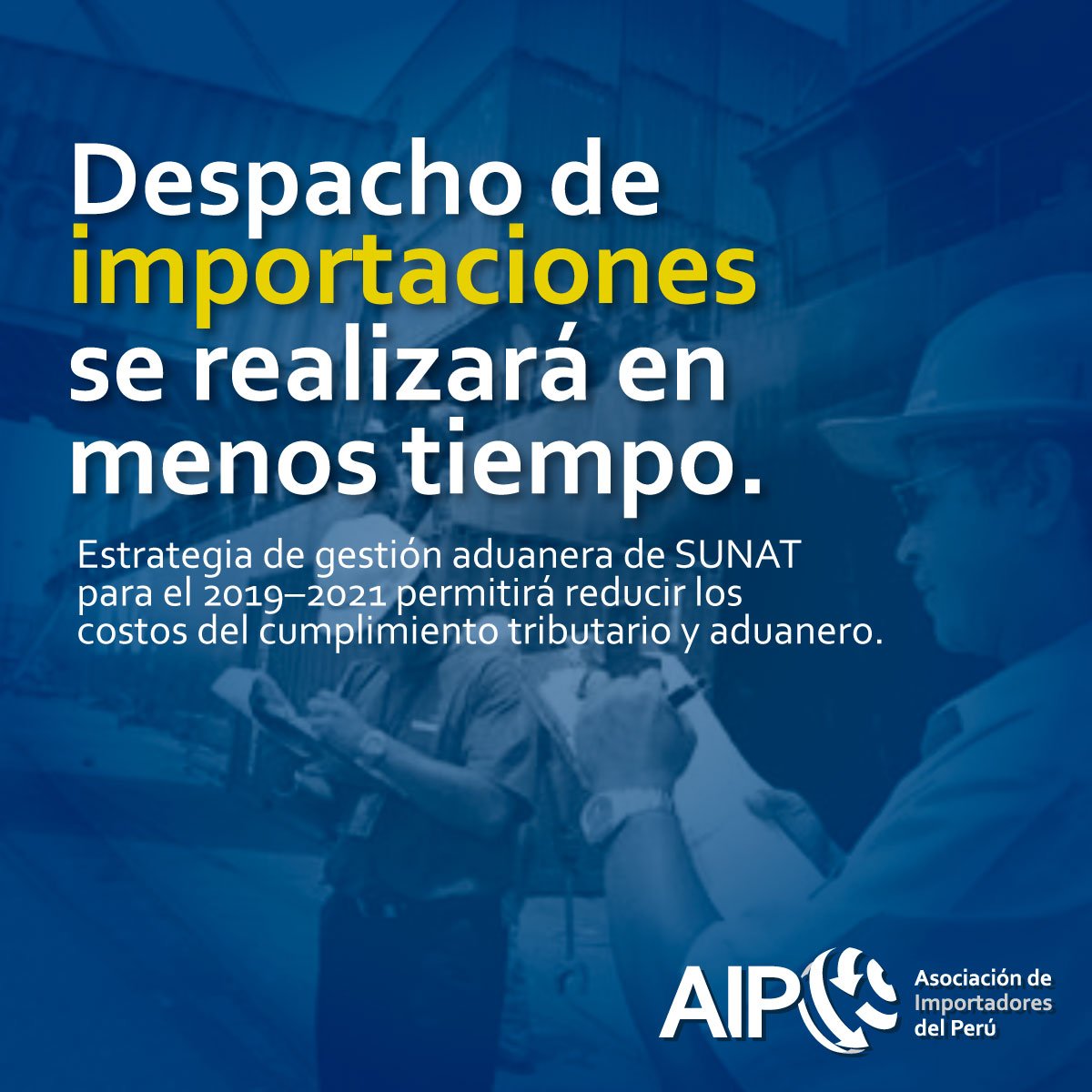 Despacho de importaciones se realizará en menos tiempo