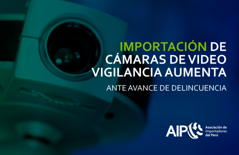 Importación de cámaras de video vigilancia aumenta en 36.4% ante avance de la delincuencia