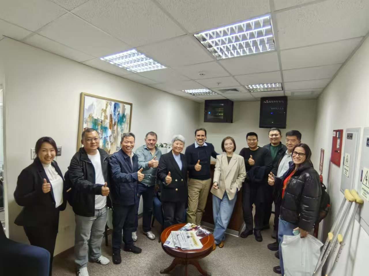 Reunión AIP y la Federación China de Empresarios Textiles (CTEA)